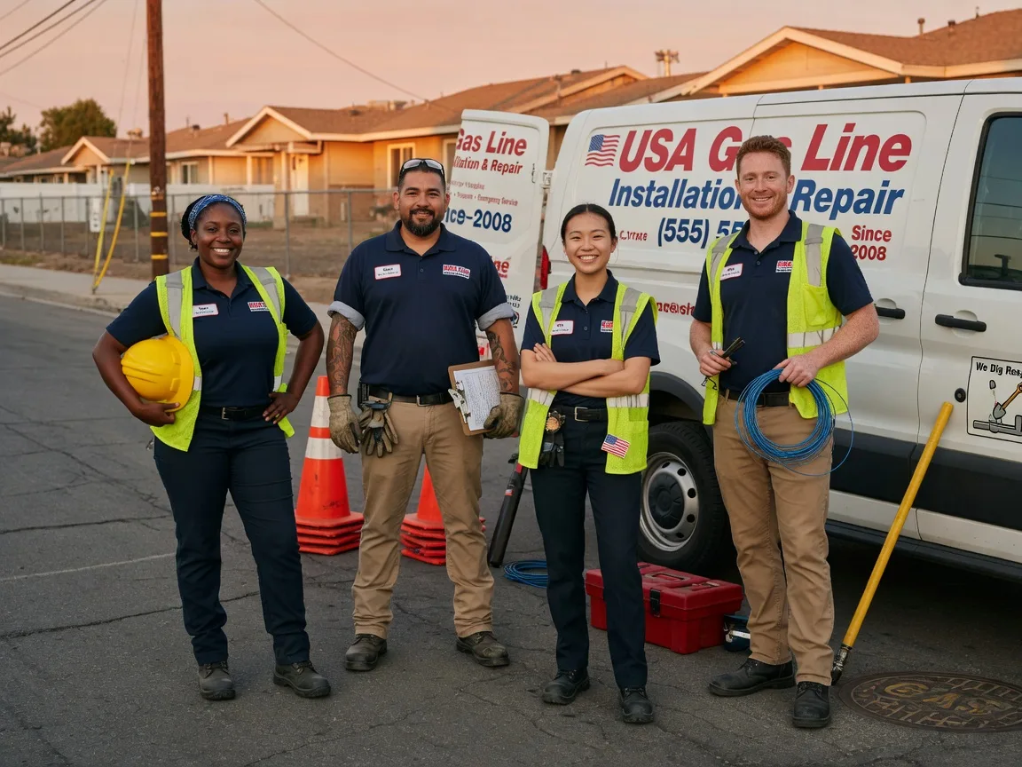Gas Line Installation company in Bowlegs, OK